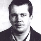 Toivo Aho in his pilot's license photograph, 1945.