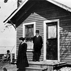 Frank and Lillie Berry at 737 E Street, Anchorage, 1920.