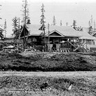AEC Commissioner William C. Edes' house under construction on 2nd Avenue, Anchorage, 1917-1918.  Edes resigned as chairman and chief engineer on August 29, 1919.  The Cunningham family purchased this home in 1928.