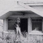Edward Gruble in Anchorage, ca. 1941.