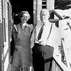 Clara and Herbert H. "H.H." McCutcheon in Juneau during the 1941 session of the Alaska Territorial Legislature.