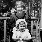 Bertha Hubbard Stipp with daughter Wanda, ca. 1923.