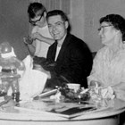 Aileen Swanson, right, and her son Jack Houston, center.