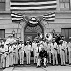 The Anchorage Band in front of City Hall, ca. 1938.
