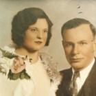 Thomas Culhane and Rena LaJambe at the time of their wedding, 1933.
