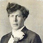 John Aho at the time of his wedding, ca 1915.