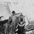 Jerry Albert  Allen, standing left, with his father, Jerry T. Allen, and grandson,  Jerry L. Allen.