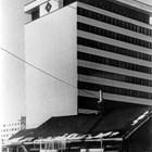 Original Amundsen log cabin at 810 8th Avenue, Anchorage.