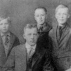 Clark Andresen with brothers Moritz, Rich, and John.