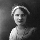 Decema K. Andresen, wedding photo, 1925.