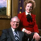 Bob and Evangeline Atwood, 1985.