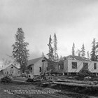 The Balhiser A.E.C. Cottage No. 20 under construction, ca. 1916.