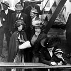 Catherine Ashton, born in Massillon, Ohio, 1899, and her mother, Anna Ashton, born in Canton, Ohio, 1880. The date and location of this photograph is not known.