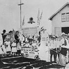 The Casey McDannel, Peter Cavanaugh, and Horton families, 4th of July, 1920.