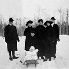 A group of friends including Robert, Martha and Ralph Courtnay.