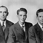 Edward "Ed" Dodd with sons George and Robert.