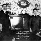 The Erickson family at home, 7th and L Street, Anchorage, ca. 1930.