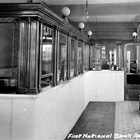 Lobby of the First National Bank of Anchorage, ca. 1930.