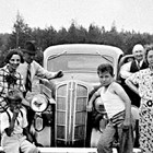 Jacob "Jake" and Anna Gottstein with family and friends, ca. 1936.