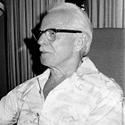 Emil Harlacher, age 90, in 1985.
