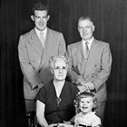 Top to bottom: Donald Hill, Harry Hill, Sylvia Ringstad (Harry's mother), and her granddaughter.