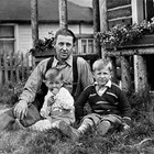 Jacob, Sr. with sons Jacob C. Knapp, Jr., born in 1926 and John F. "Jack," born in 1924.