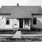 The Longacres' first home in Anchorage, Alaskan Engineering Commission Cottage No. 25, on Third Avenue, Anchorage.