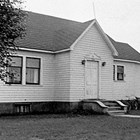 The Nelsons' downtown Anchorage home, 7th Avenue and E Street, 1954.