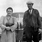 Anna Packebusch Peterkin and Thomas "Tom" Peterkin, ca. 1936.