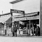 The Green Front store at 4th Avenue and C Street, Anchorage.