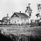 The Staser's first home from 1919 to 1923, at 7th Avenue and D Street, Anchorage.