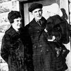 Barbara and Harry Staser and son Bruce, 1921.