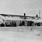 The Stoddards' final Anchorage home, at 537 L Street, ca. 1935.