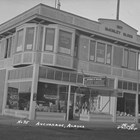 Kennedy Hardware Company on the south side of Fourth Avenue, several buildings east of where George and John’s brother Dan moved Kennedy Clothing after 1934.  George Kennedy operated the hardware store with his older brother, John.