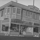 Kennedy Hardware Company on the south side of Fourth Avenue, several buildings east of where George and John’s brother Dan moved Kennedy Clothing after 1934.  George Kennedy operated the hardware store with his older brother, John. 