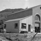 The Eklutna hydroelectric power plant, built in the late 1920s by a group of businessmen headed by Frank Ivan Reed, Frank Metcalf Reed’s father.  Frank Metcalf Reed and his wife, Maxine Reed, lived at Eklutna from about 1937-1940, where Frank was a plant operator.