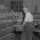 Besides the Vaara’s Varieties store, George Vaara and his wife Mabel also operated a soft drink bottling plant on the corner of Fifth Avenue and I Street.  At the very least they bottled Pepsi-Cola, for which stacks of crated bottles are shown in this photograph.