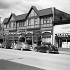 The Bevers & Pfeil Building, ca. 1935. Bevers invested heavily in Anchorage real estate, often partnering with German immigrant Emil Pfeil. They jointly owned this building, which was a major downtown commercial building, by 1934.