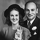 Dan with his bride Betty Jane Puckett, a schoolteacher who grew up in Nebraska. They were married in 1948 and then came north to <a href=