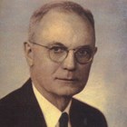 Harry Hamill, ca. 1945-1950, while he was still working for the First National Bank of Anchorage.