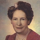 Mildred Hamill, ca. 1945-1950, one of the few people in Anchorage with formal art training prior to the 1960s.