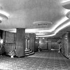 The lobby area of the 4th Avenue Theatre at the time that it opened in 1947.   Anchorage was awed by the grandeur of its new theater.