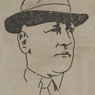 Portrait of Arthur A. "A.A." Shonbeck, from a drawing by C. House of the central figures that organized the 1924 Western Alaska Fair in Anchorage.  The drawing appeared in the Anchorage Daily Times, August 30, 1924, 1.