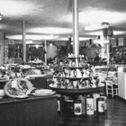 Interior of the Wolfe’s Department Store, ca. 1950.